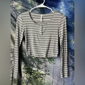 Brand: Love Charm, Size: S, Color: Grey & White